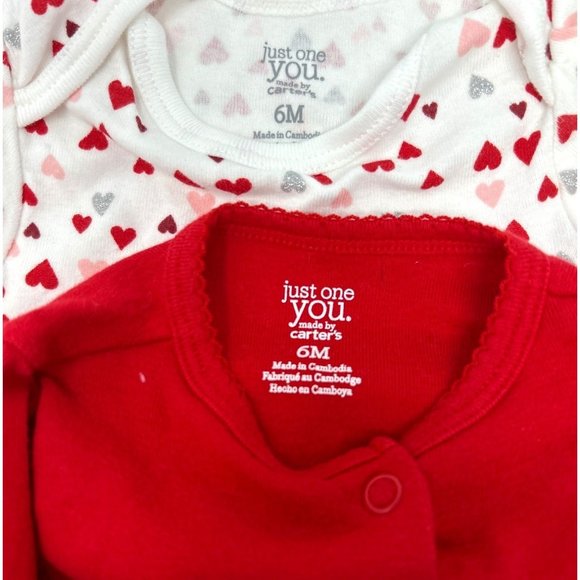 Baby Girl's Dress w/ Heart Design, Matching Shirt, & Sweatsuit - Size 6 Month - Picture 9 of 11